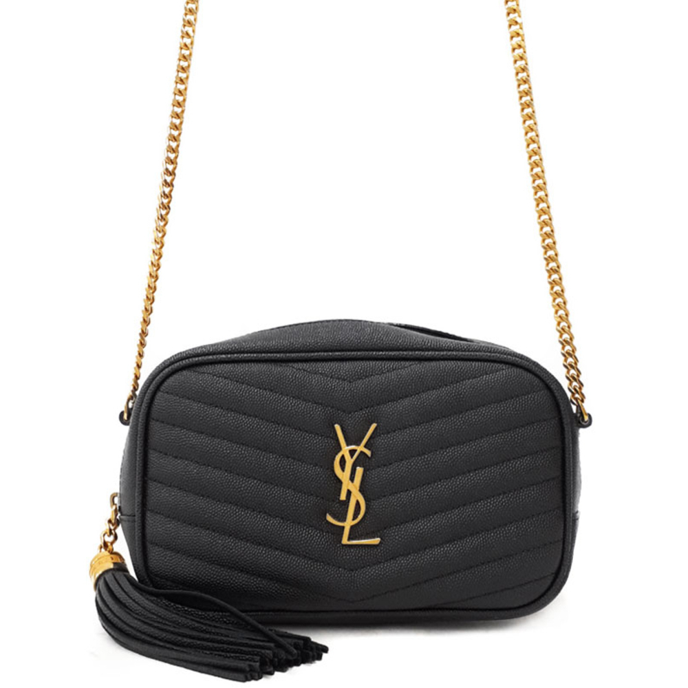 Saint Laurent Paris Mini Bag Chain Shoulder Bag Black